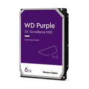 Western Digital Hard disk HDD 3,5 6TB VD PURPLE liPover