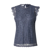 PIECES Bluza PCOLLINE temno modra