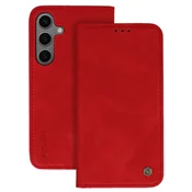 Preklopna torbica Premium Urbie Wonder, Samsung Galaxy A56 5G, rdeča