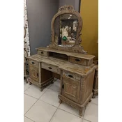 PompA¶A¶s by Casa Padrino luxury baroque make-up dresser Provence with mirror - designed by Harald GlA¶A¶ckler