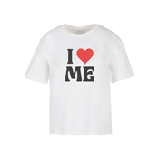 Womens T-shirt I Love Me Classic white
