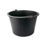 Kanta okrugla crna 20L