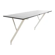Stenska stenska pisalna miza s stekleno mizno ploščo 40x120 cm Kullaberg – Jotex