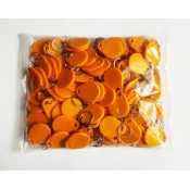 Mave 50 kos RFID obeskov s 125 kHz čipom TK4100 - Oranžne barve
