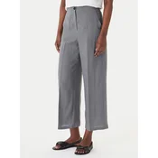 Marella Ohlapne hlače Clava 2615131182 Siva Regular Fit