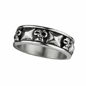 Prstan ETNOX - Skulls - SR1433