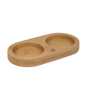 Peugeot 2-delni podstavek za mlinček Linea Bamboo 17cm/les, (5000200228)