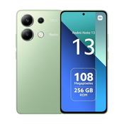 XIAOMI pametni telefon Redmi Note 13 4G 6GB/128GB, Mint Green