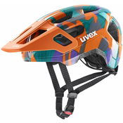 UVEX React Jr. Papaya Camo 52-56 Kolesarska čelada