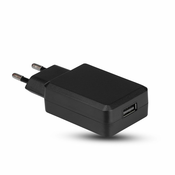 V-TAC Potovalni adapter USB QC3.0, črn