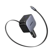 Ugreen 145W avtopolnilec z vgrajenim USB-C kablom