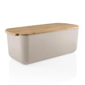Posoda za kruh z desko za rezanje 9 l, peščena, plastika, Eva Trio