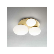 Ideal Lux - LED Stropna svetilka NINFEA 3xGX53/9W/230V zlata