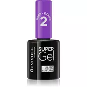 Rimmel Super Gel Step 2 nadlak za nohte za bleščeč sijaj 12 ml