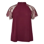 Zizzi Bluza MGUDRUN temno rdeča