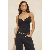 Trendyol Milla Ženska bluza Tprss26Bz00016, Crna