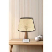 Opviq Stona lampa 302, 60 W, 43 cm, Krem