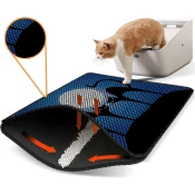 Aberto Design Prostorika za toalet za macke Nrszn0227, 45 x 60 cm, Tamnoplava