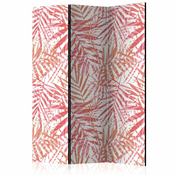 Paravan u 3 dijela - Palm Red [Room Dividers] 135x172