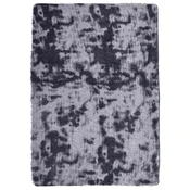 Vidaxl Visoka košata preproga NAVARRA temno siva 160x230 cm poliester