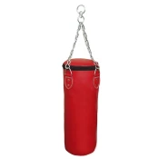 Kubisport Boksarska vreča 100 cm, rdeča