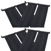 vidaXL Solarni grelni panel za bazen 4 kosi 80x310 cm