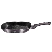 shumee Ponev za žar z marmornato površino 28 cm Carbon PRO Line BH-6901