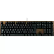 CHERRY Keyboard KC 200 MX MX2A SILENT RED [DE] black/bronze MX2A SILENT RED Switch
