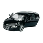 shumee WELLY 2009 AUDI R8 COUPE V10 ČRNA 1:34 43633