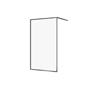 Cersanit Tuš kabina za prhanje Walk-In Larga črna 120 cm x 200 cm