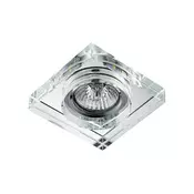 LED ugradna stropna svetiljka ELEGANT DOUBLE LIGHT 1xGU10/50W+LED/3W
