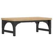 shumee Stojalo za monitor sonoma hrast 37x23x14 cm inženirski les
