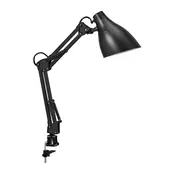 Osram - Namizna svetilka s sponko DESK LINE 1xE27/11W/230V črna