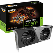 INNO3D GeForce RTX 4060 Ti Twin X2, 8192 MB GDDR6 N406T2-08D6-171153N