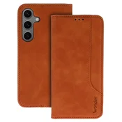 WONDER PRIME PREMIUM PREKLOPNA TORBICA ZA SAMSUNG GALAXY A23 5G RJAVA