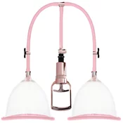 Vakuumska črpalka za dojke Rose Gold, L