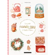 Coloriage luxe - Le petit monde cosy dAtelier Sasu