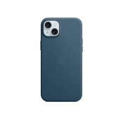 Symfony Zadnji ovitek za Apple iPhone 15 Plus, FineWoven, MagSafe, modra