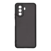Maska Clear color za Huawei Nova Y70/ Y70 Plus crna