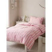 Sinsay - Set posteljine na pruge - roze