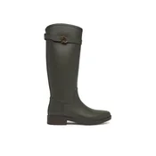 Gumijasti škornji Lauren Ralph Lauren Portiah ženski, zelena barva, 802980678003