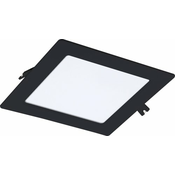 Rabalux Plafonjera Shaun2, 12W, 3000K, Kvadratna, Crna