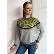 Sweter damski RUBY GLOW szary Dstreet
