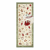 Zelen tekač z božičnim motivom iz mešanice bombaža 80x200 cm Toys Delight Green Christmas – Villeroy&Boch