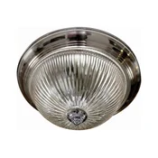 Brilagi - Stropna svetilka FRESCO 2xE27/40W/230V, premer 28 cm, sijajni krom