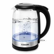 Stekleni električni grelnik vode Cosori 1,7 l (črn) GK172-CO