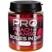 Starbaits Probiotic Boilies in Dip PEACH MANGO 24 mm/150 g