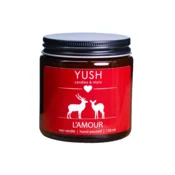 shumee Lamour - dišeča sojina sveča ZA ljubitelje - yush - 120 ml