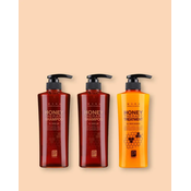 Daeng Gi Meo Ri Set za nego las Professional Honey Therapy Plus Set - 400 ml, 400 ml, 400 ml