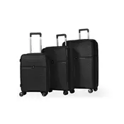 Hoffmanns 3-dijelni set kofera od polipropilena crna
